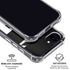 Black and White Geometric Shapes iPhone 16e Clear Case